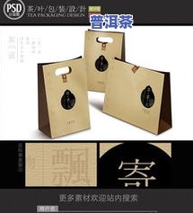 茶叶纸袋包装展开图-茶叶纸袋包装展开图片