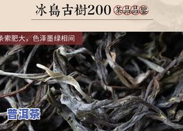 冰岛古树普洱熟茶口感怎样？357克售价多少？纯料生茶又值几何？