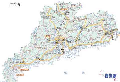 普洱茶产地分布图：高清、最新全览