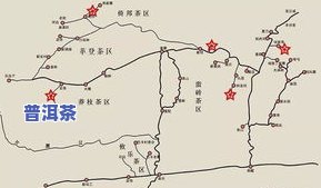 普洱茶茗茶山的分布图-普洱茶名山名寨分布图