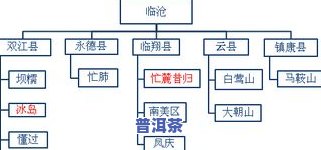 普洱茶分类分布-普洱茶分类分布图