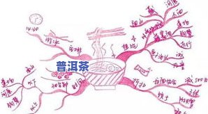 普洱茶插画导图高清大图-普洱茶插画导图高清大图