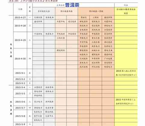 最新柞水普洱茶价格表大全图片及价格查询