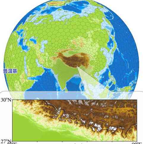 澜沧江普洱茶的特点及分布示意图：揭示原生态普洱茶的魅力