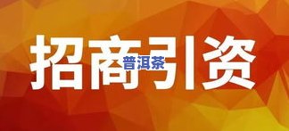 昆明普洱茶招商引资政策-昆明普洱茶招商引资政策最新