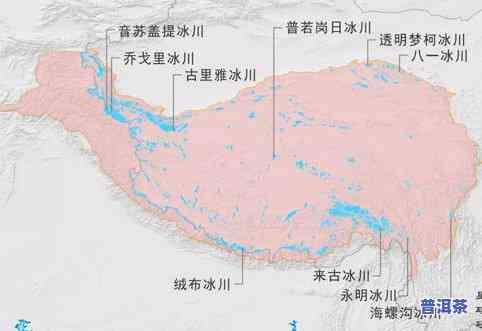 普洱茶产区分布图高清版，高清版：普洱茶产区分布全览图