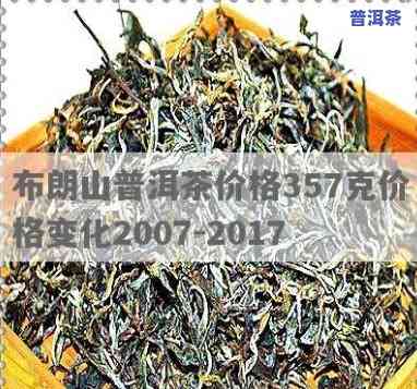 最新！布朗山普洱茶价格表，357克售价一览