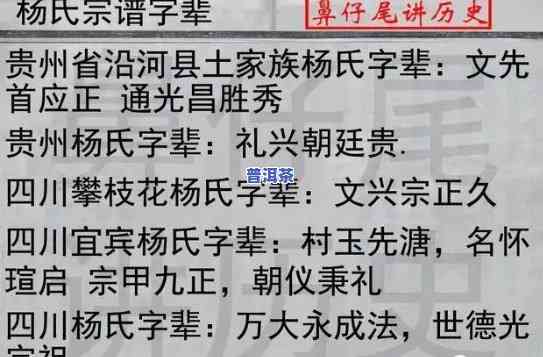 老班章村：杨姓名字揭晓