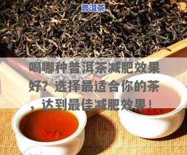 哪个牌子的普洱茶减肥效果更好？