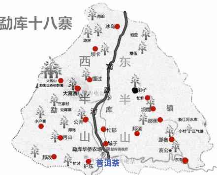 困鹿山普洱茶：产区、寨子及地图全解析