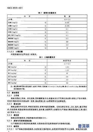 普洱生茶实行标准号-普洱生茶实行标准号gb/t14456.2