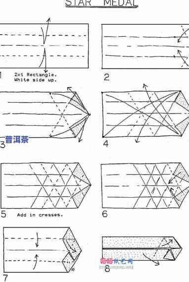 普洱茶包装折纸教程：视频、图解全攻略