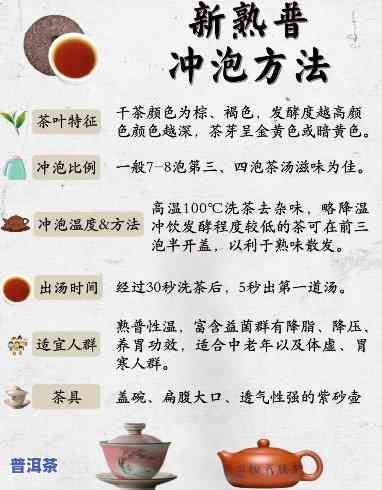 普洱茶的功效及正确冲泡方法