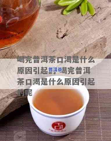 喝完普洱茶为什么口渴-喝完普洱茶为什么口渴呢