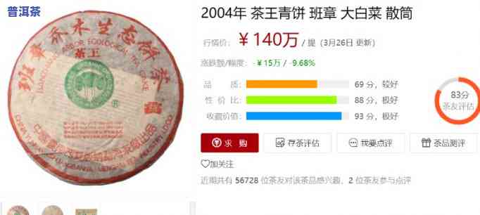 90年老班章普洱茶价格探究：历史与价值的交织