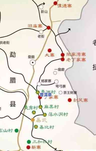 老班章茶山图片：探索云南普洱茶核心产区的地图与介绍