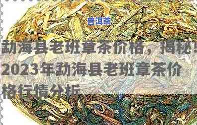 勐海县老班章茶价格，揭秘！2023年勐海县老班章茶价格全解析