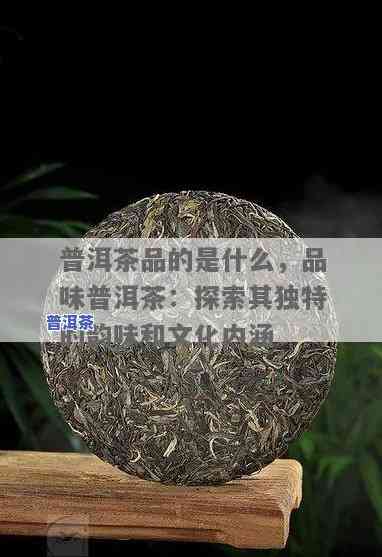 普洱茶精粹，探索普洱茶的精髓：品味普洱茶精粹的魅力与文化