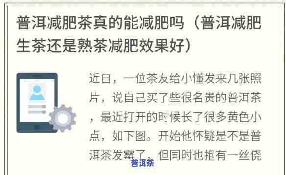 普洱茶减肥法真的可信吗，探究普洱茶减肥法的科学性：是不是真的可信？