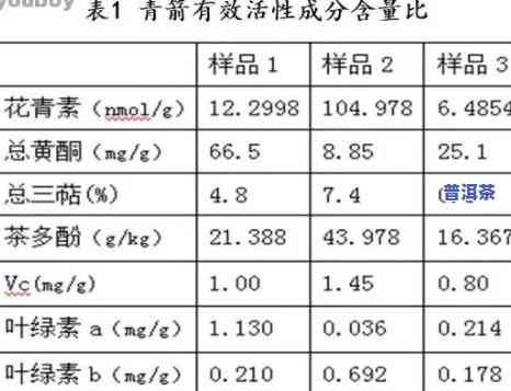 普洱茶成分解析：深入熟悉其组成