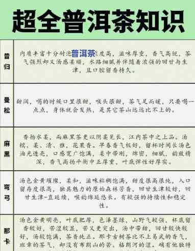 普洱茶本人喝怎么选？一份详细的选购指南