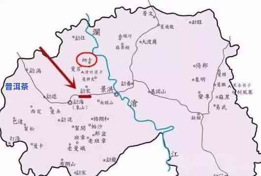 老班章茶山图片：探索神秘的老班章茶山位置与地图