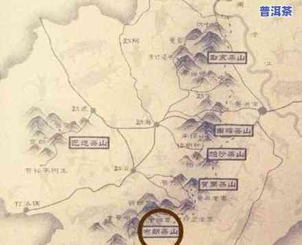 老班章茶山图片：探索神秘的老班章茶山位置与地图