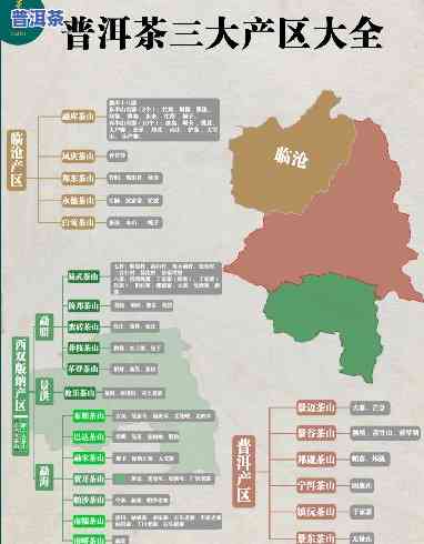 普洱茶产产区分布图高清大图