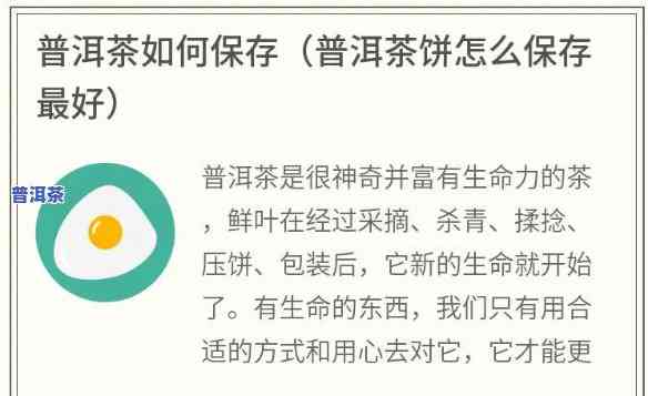 普洱茶小饼储存方法视频讲解大全下载