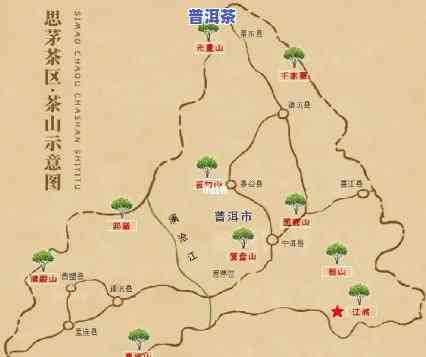 老班章茶山地图：熟悉老班章茶山位置与特点