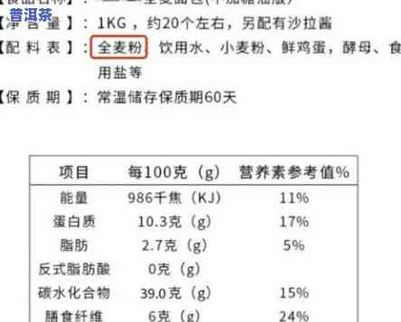 金柑普洱茶的配料表图片全览：价格一览无余