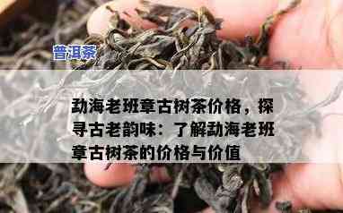 老班章古树茶多少钱一斤，探究老班章古树茶的市场价格，一斤要多少？