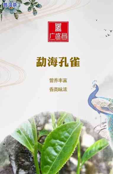 孔雀普洱茶是什么茶种类图片，探索特别口感：揭秘孔雀普洱茶的品种和图片