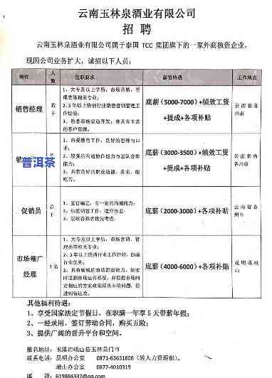 云南勐海茶树王茶业官网：最新招聘信息