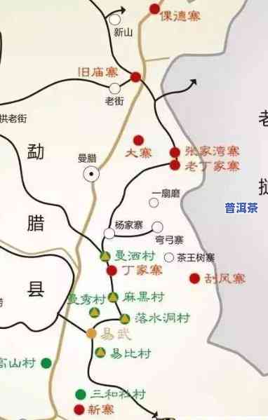 老班章茶区在哪里？地理位置及详细地图全解析