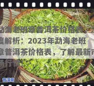 2023年老班章新茶价格：最新行情与趋势分析