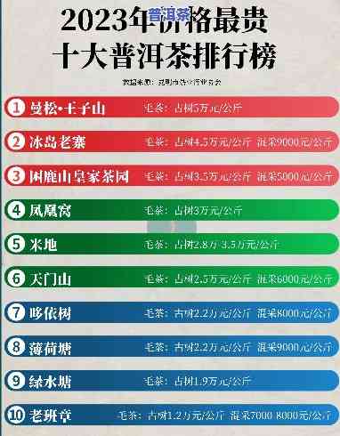 2021年普洱茶十大揭晓，排行榜top10公布