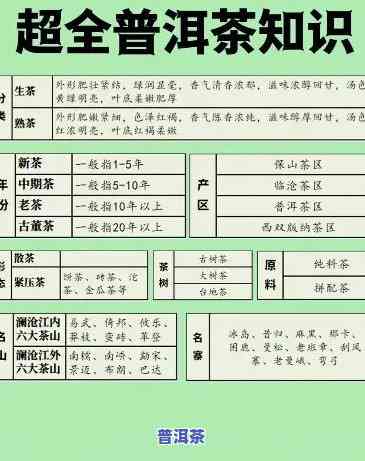 普洱茶有关内容目录有哪些，探索普洱茶的世界：一份详细的内容目录