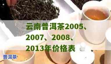 2007年普洱生茶价格全览：详细价格表及市场行情分析