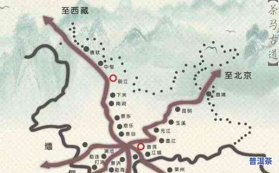 普洱茶马古道土地坛灵不灵-地图普洱茶马古道价格