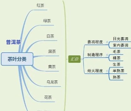 普洱茶的特点思维导图简单版，简易版：普洱茶特点思维导图