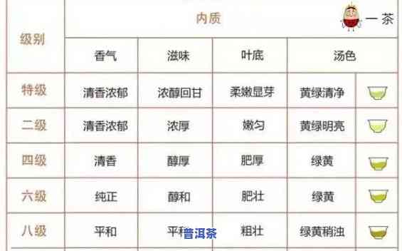 普洱茶麦号等级详解：从1到9级全面解析