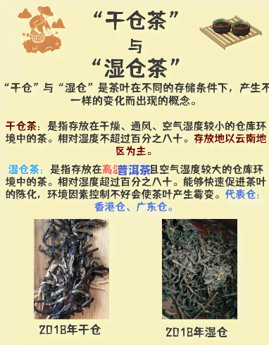 普洱茶干仓和湿仓什么意思，详解普洱茶的干仓与湿仓含义