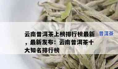 云南普洱茶销量-云南普洱茶销量排行榜