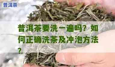 普洱茶需要洗茶吗?-普洱茶需要洗茶吗?怎么泡更好