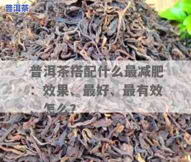 什么普洱茶好喝又减肥效果好？求推荐！