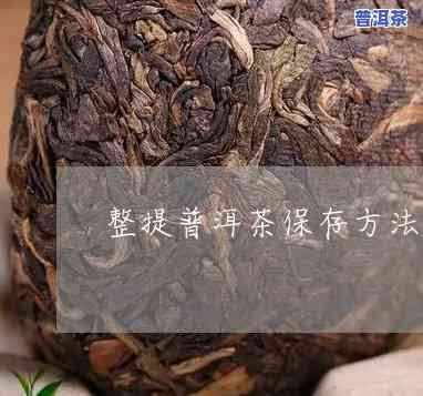 不同类的整提普洱茶更佳存放方法